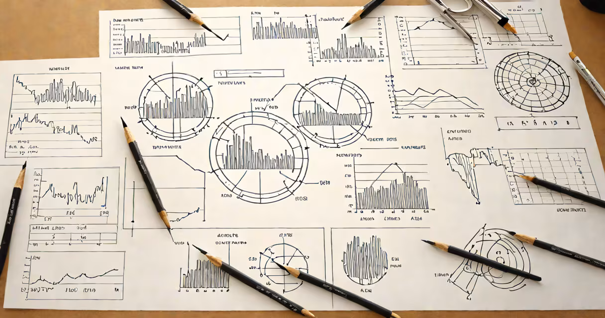 Dashboard showing financial charts and graphs