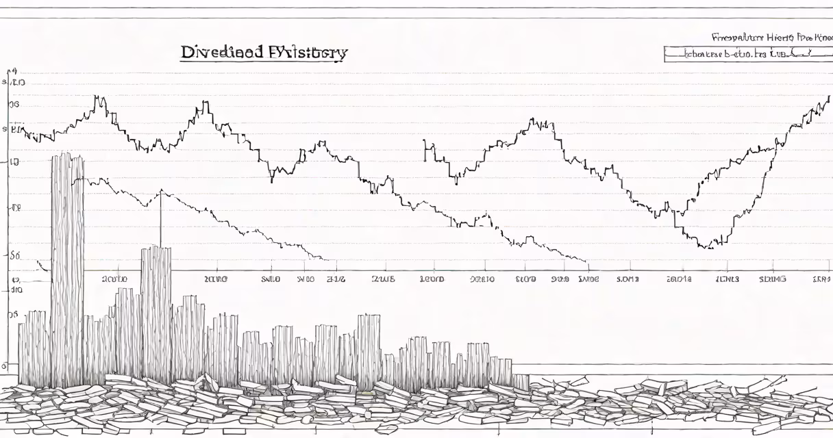 Graph showing awshx dividend payments over the past five years
