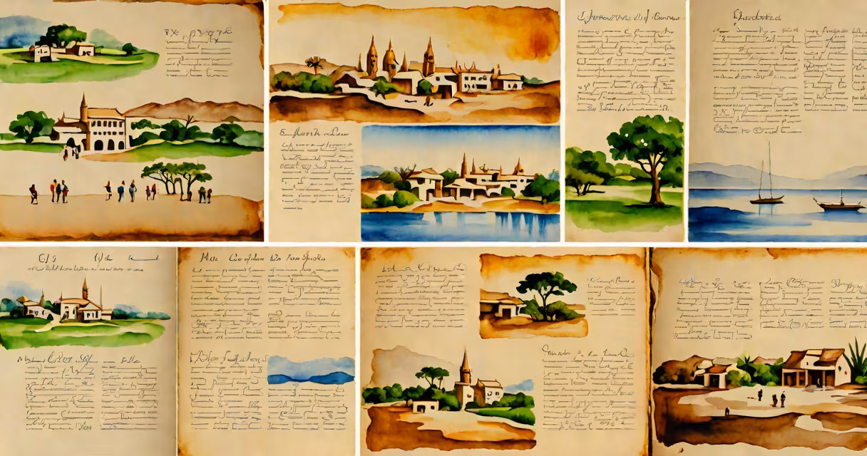 Side-by-side comparison of English and Amharic text samples
