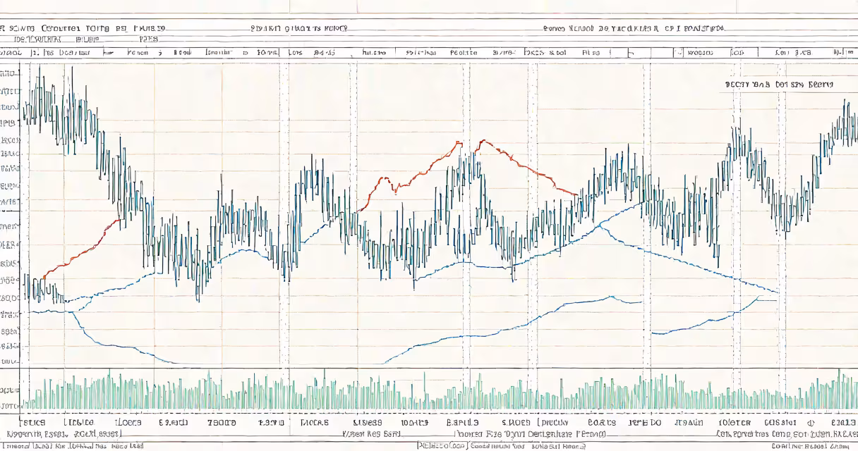 Line chart showing the Dow Jones Industrial Average growth from 1974 to 2024