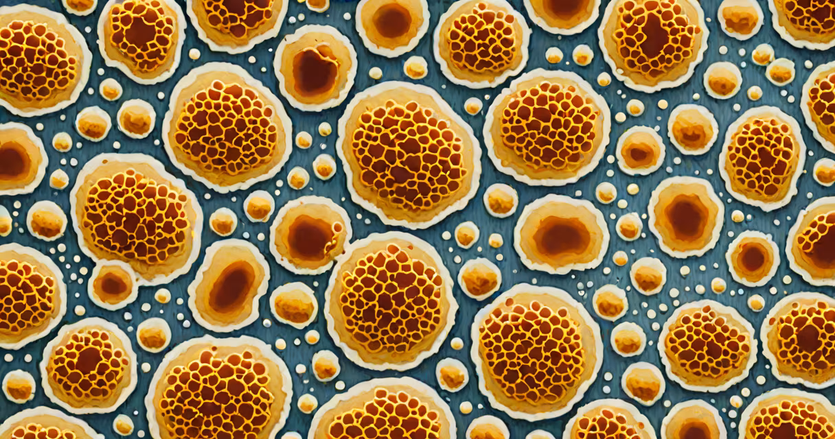 Microscopic view of Candida albicans, the fungus responsible for most yeast infections