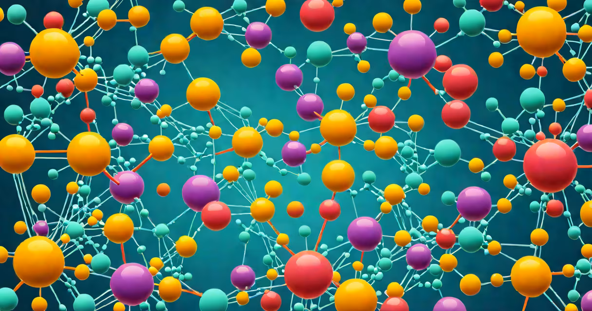 Microscopic view of JAK inhibitor molecules interacting with cellular receptors