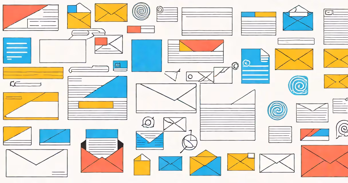Professional email signature template with placeholder fields