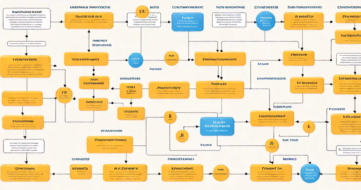 A flowchart showing different ways to streamline a process