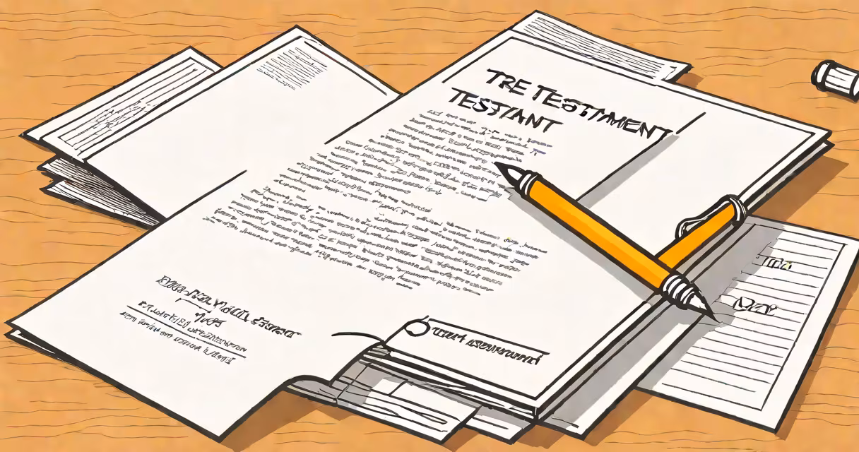 A stack of legal documents with a pen on top