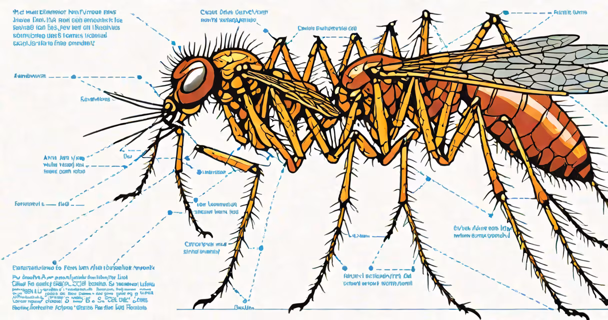 Close-up of an inflamed mosquito bite on human skin