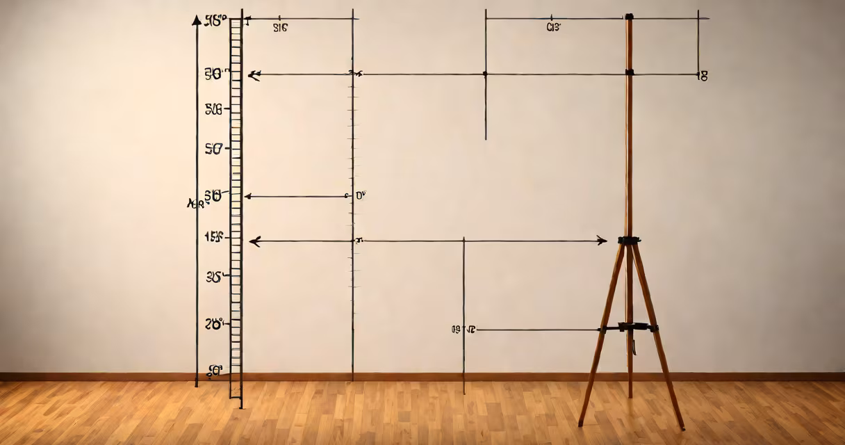 A height chart showing 5 foot 6 marked between shorter and taller heights