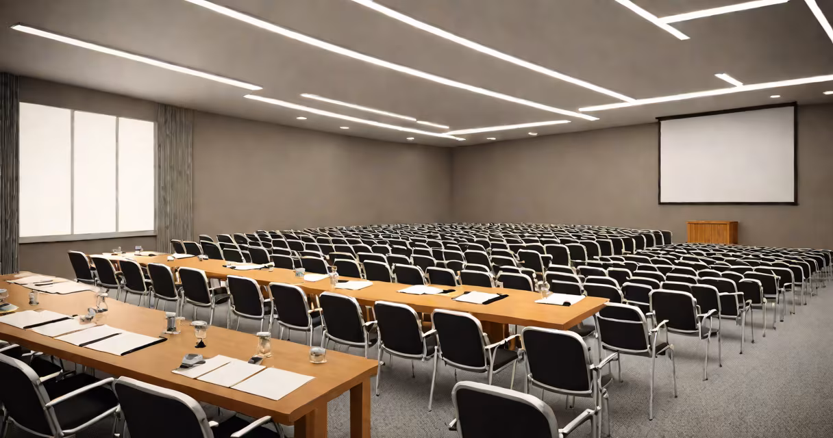 Planning commission reviewing permit documents during a public hearing