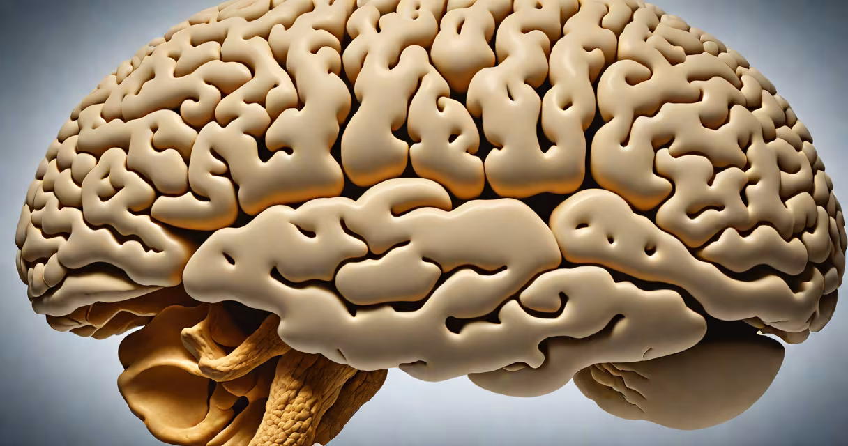 Diagram of human brain highlighting the amygdala in the temporal lobe