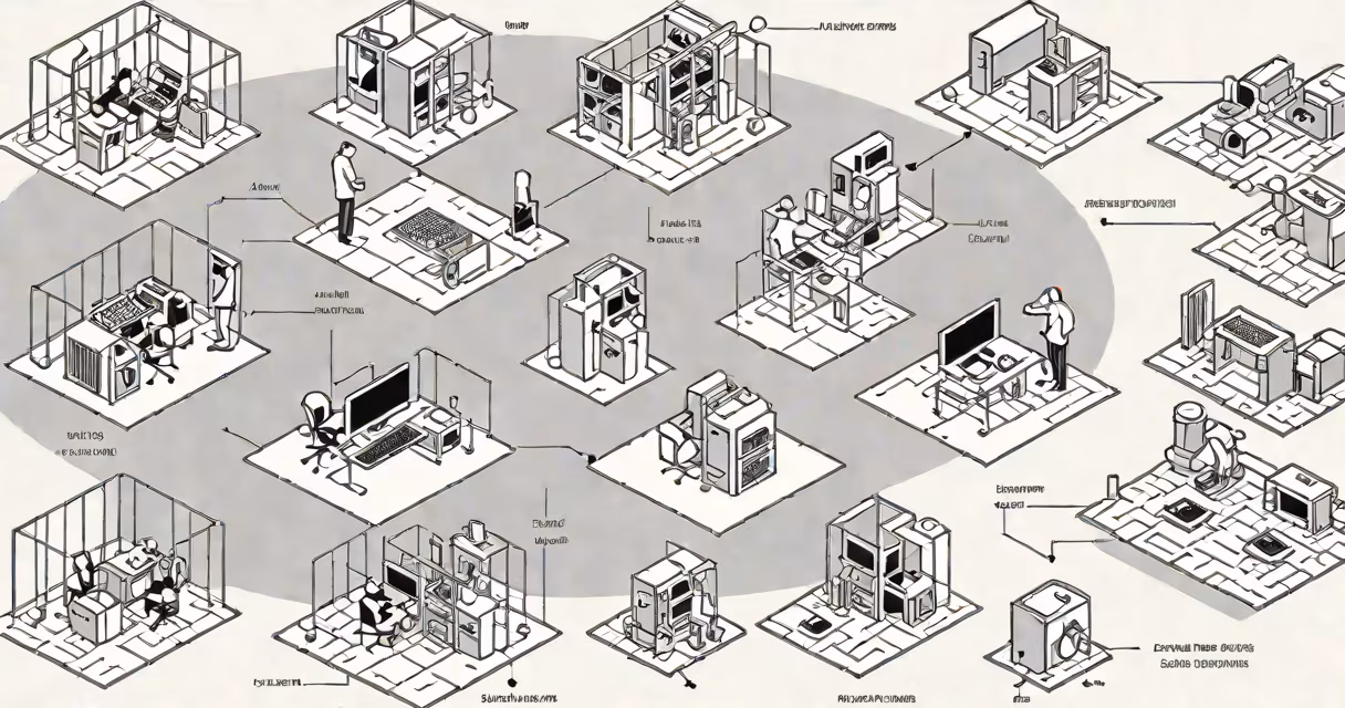 Diagram showing three types of AI agents with examples