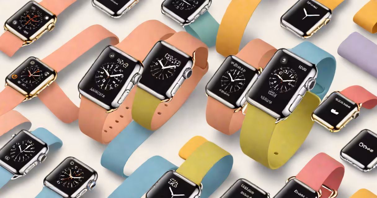 Apple Watch Series 9 on white background