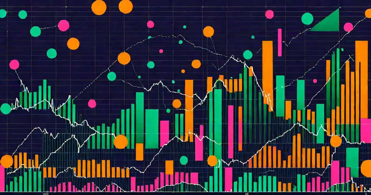 Graph showing high yield bond spreads over time