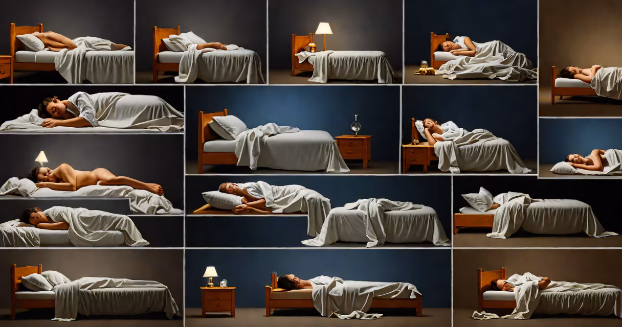 Graphic showing sleep stages and dreaming phases