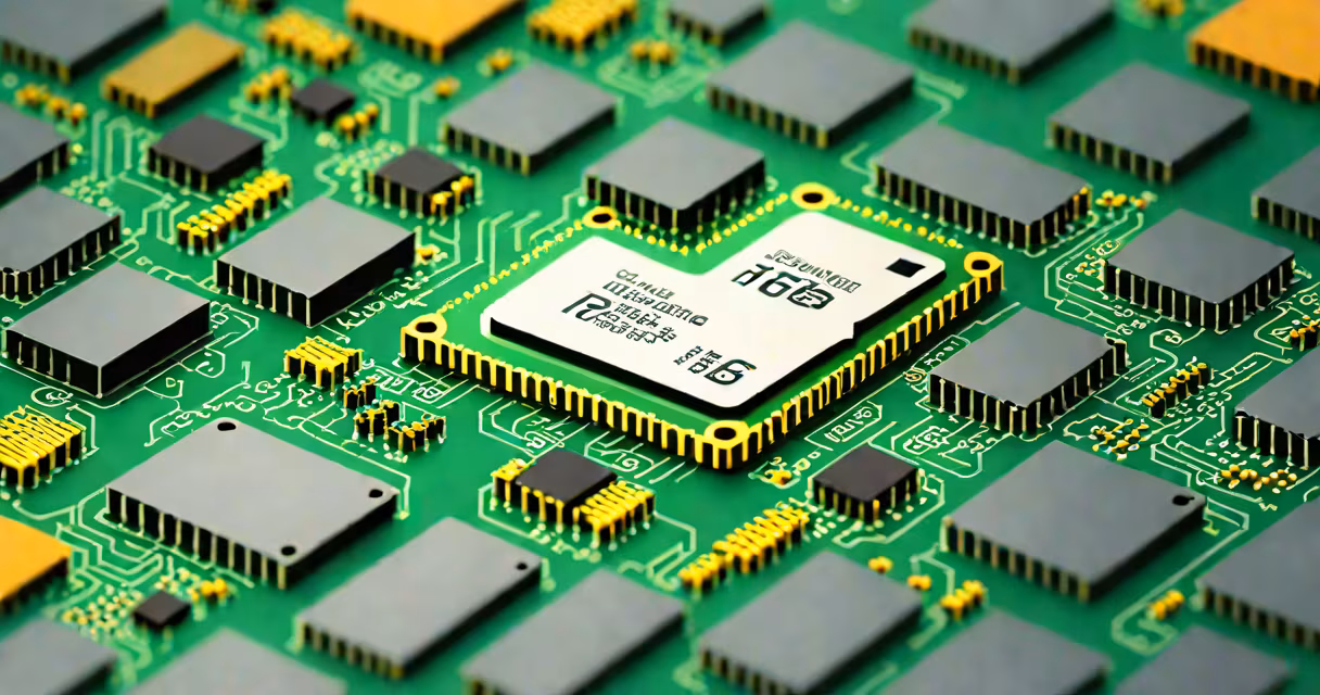A close-up of a laptops memory module labeled with 16GB DDR4