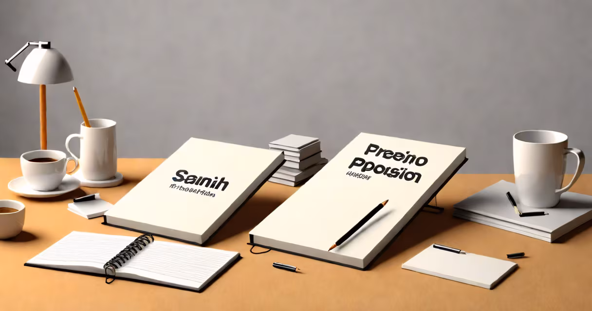 A notebook with Spanish preposition exercises written in it
