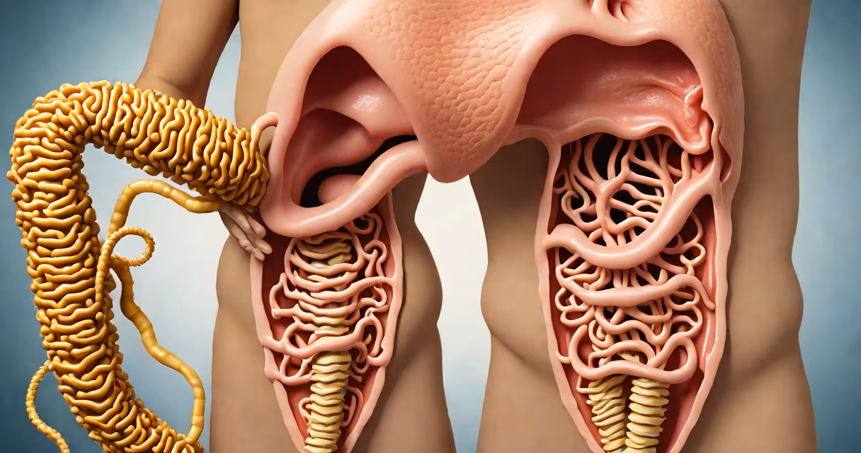 Illustration of digestive system highlighting burping mechanism