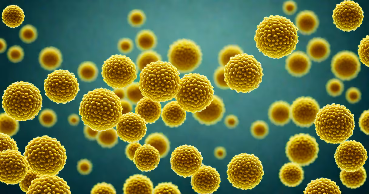 Microscopic image of Streptococcus agalactiae bacteria