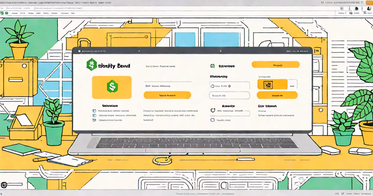 Laptop displaying Shopify admin dashboard with support chat window open