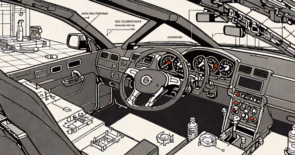 Dashboard view showing illuminated oil change indicator light