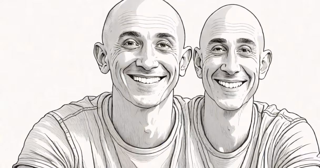 Andy Puddicombe in a casual setting, smiling
