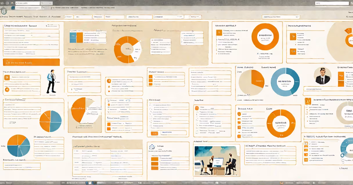 Dashboard screenshot of web based hr management software showing employee records