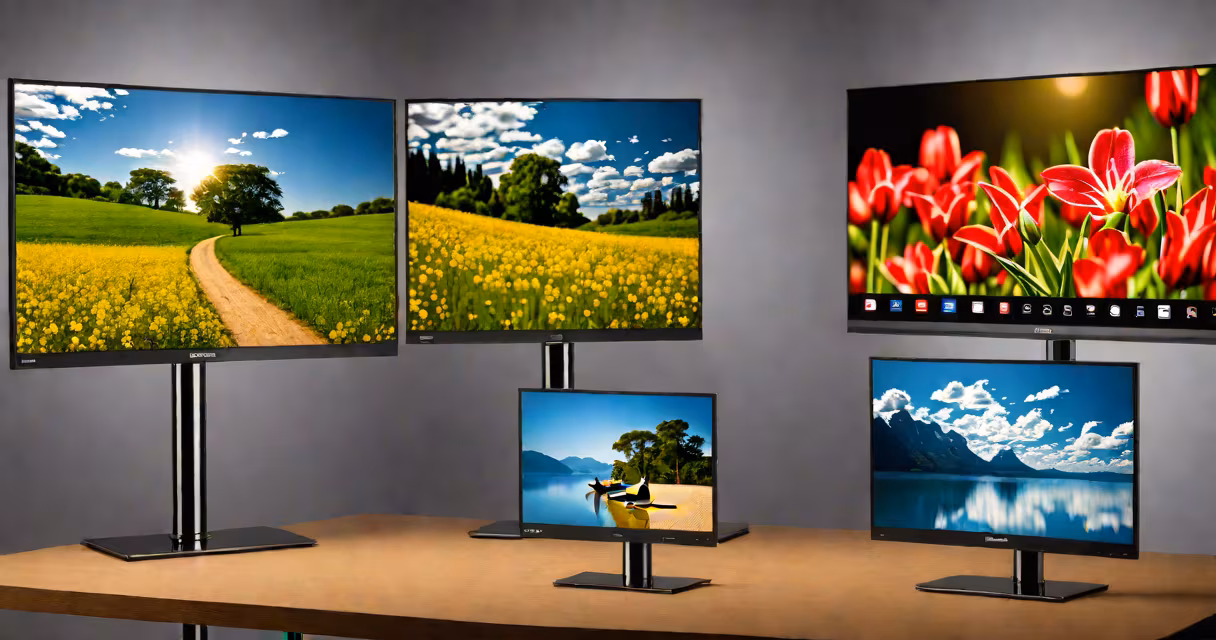 Side-by-side comparison of SDR and HDR10 TV displays