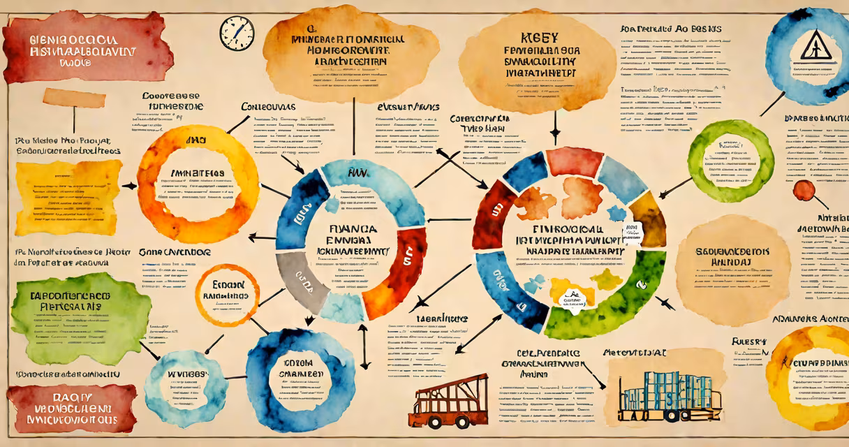 Diagram showing risk identification, analysis, and mitigation steps